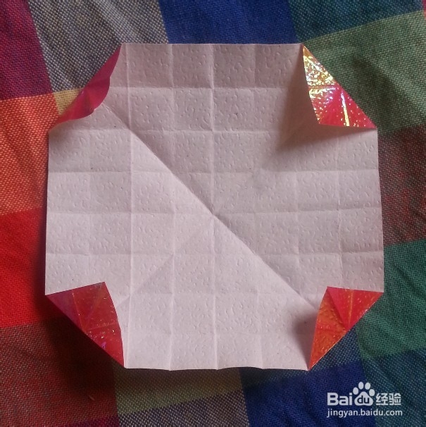 纸玫瑰的折法,节日礼物的不二法宝