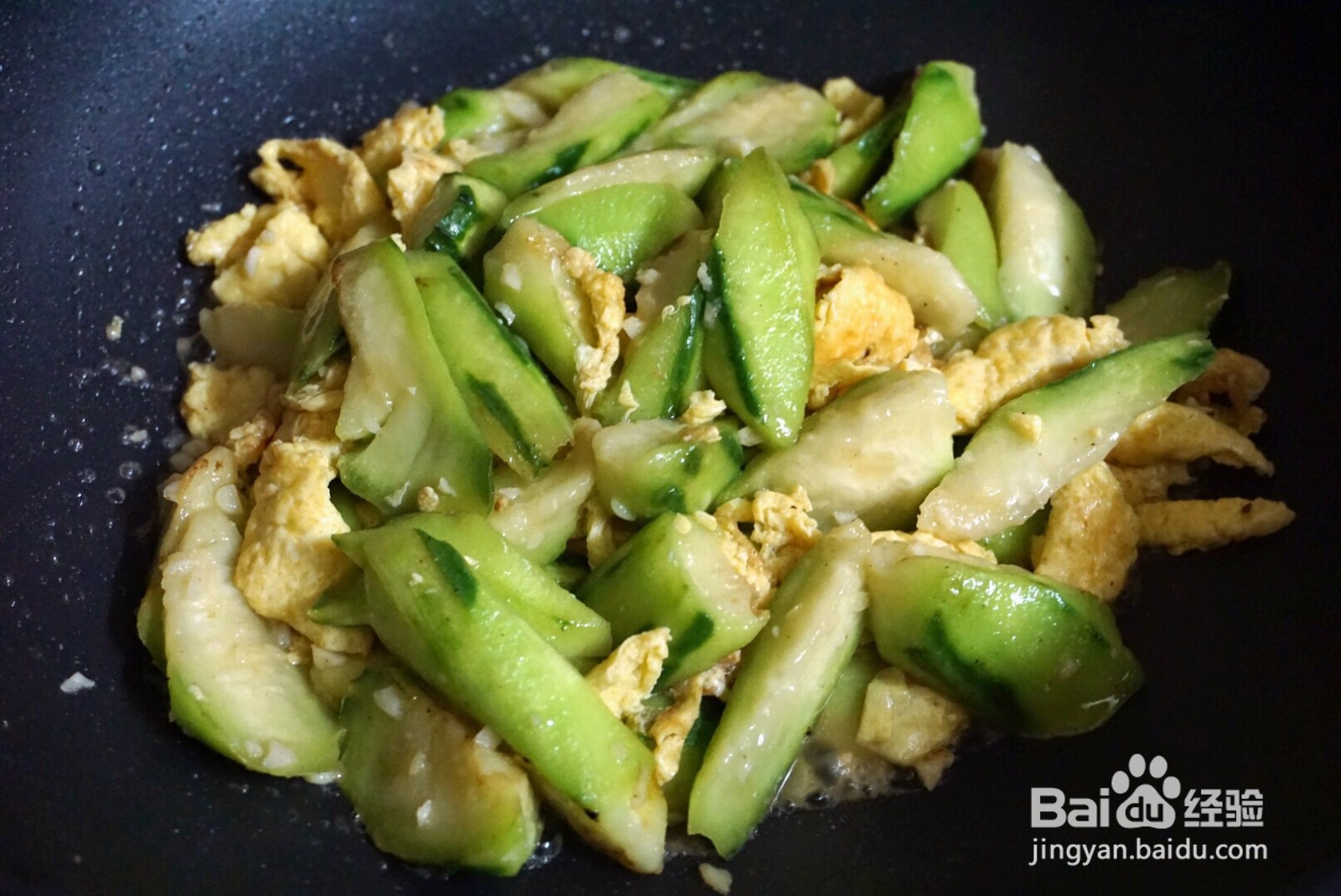 丝瓜炒鸡蛋的做法