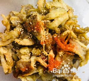 椒盐蘑菇-超好吃的下酒菜