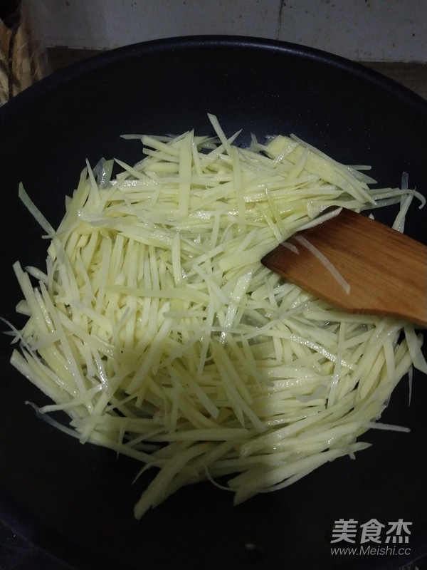 清炒土豆丝的做法