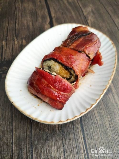 生酮五花寿司卷的做法 百度经验