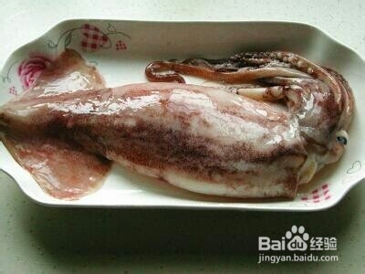 家常鱿鱼炒洋葱