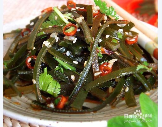 吃货自己做：[23]夏凉菜:辣海带丝