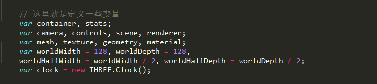 threejs例子之webgl_geometry_dynamic源码分析