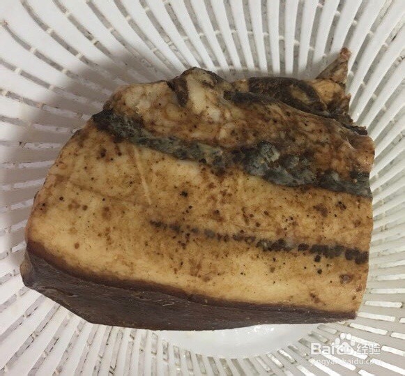 家常菜-青豆炒腊肉