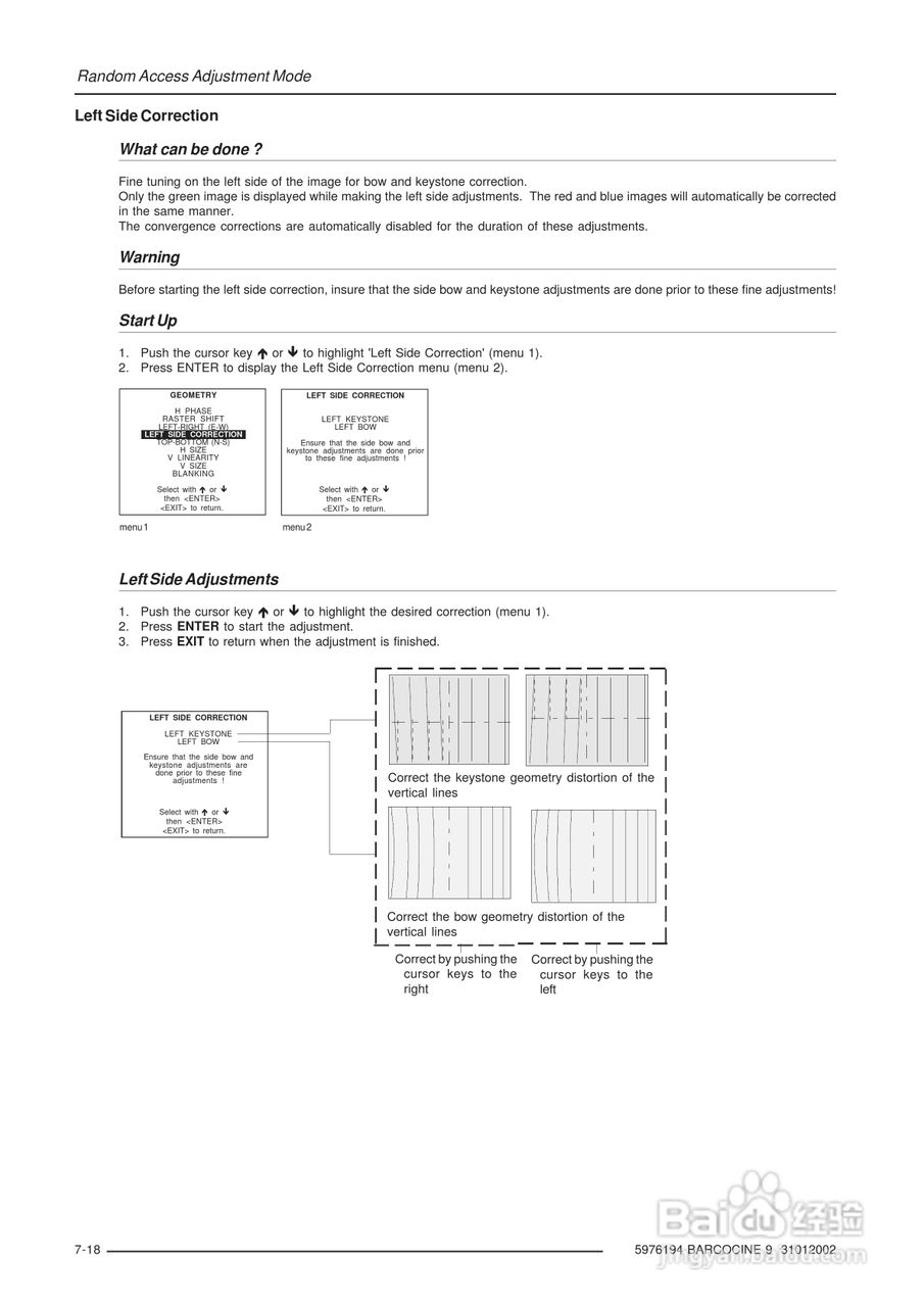 Barco巴可 Cine 9投影机说明书:[6]
