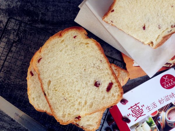 蔓越莓松软吐司