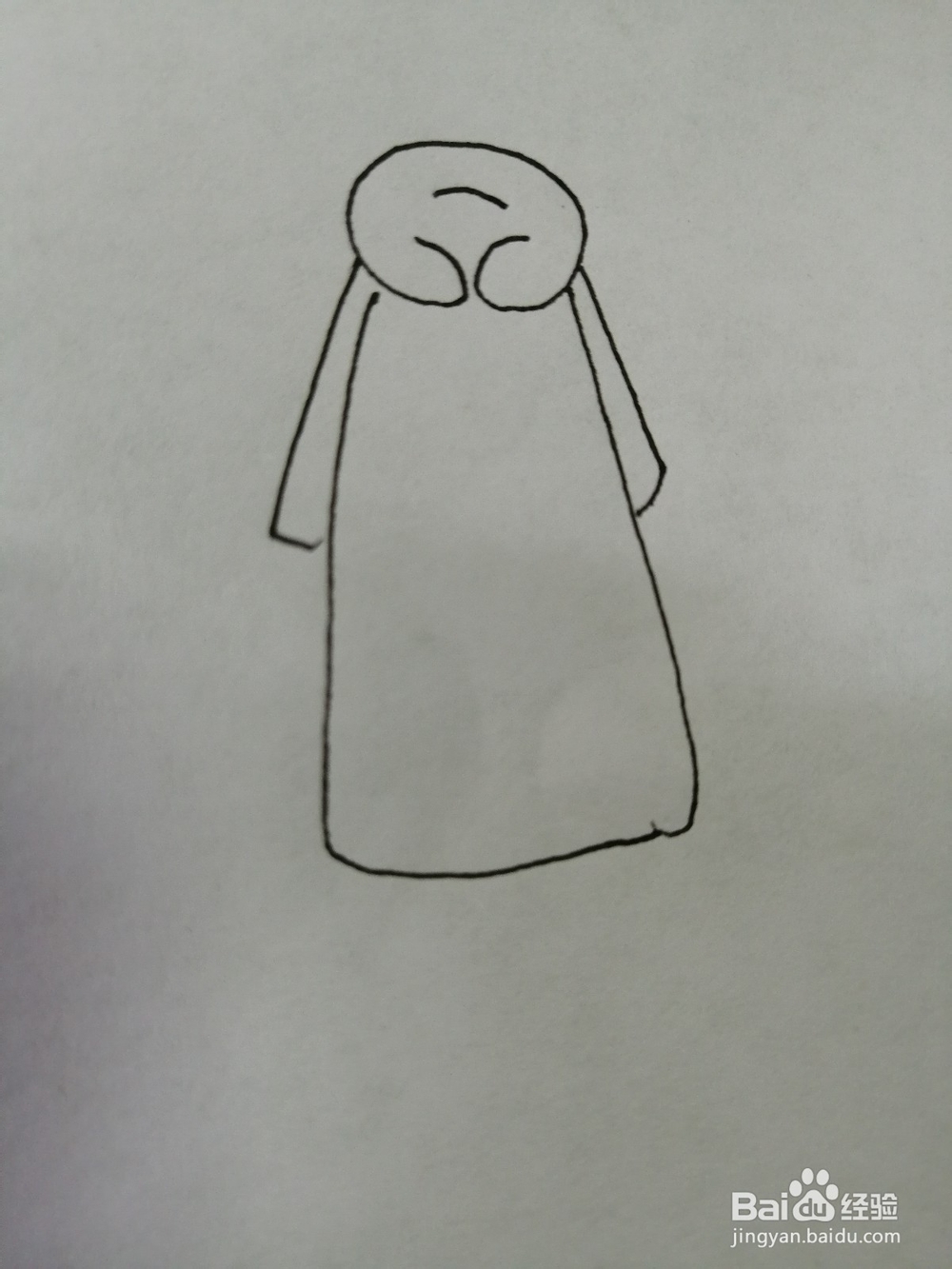 简笔画小棉袄怎么画