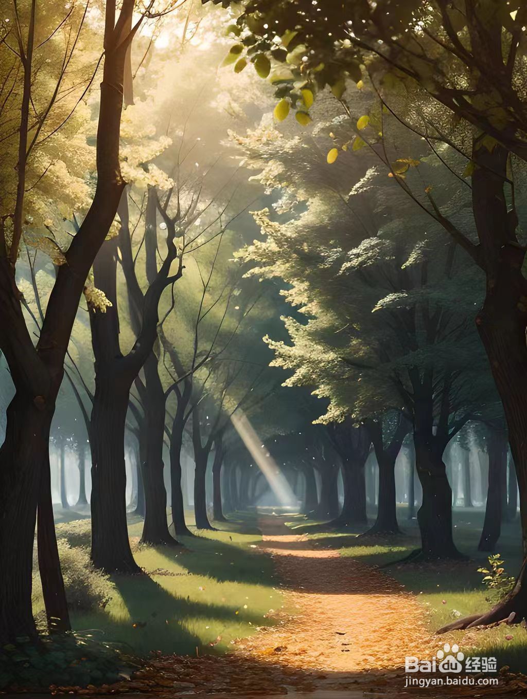 夏天的树木怎么形容