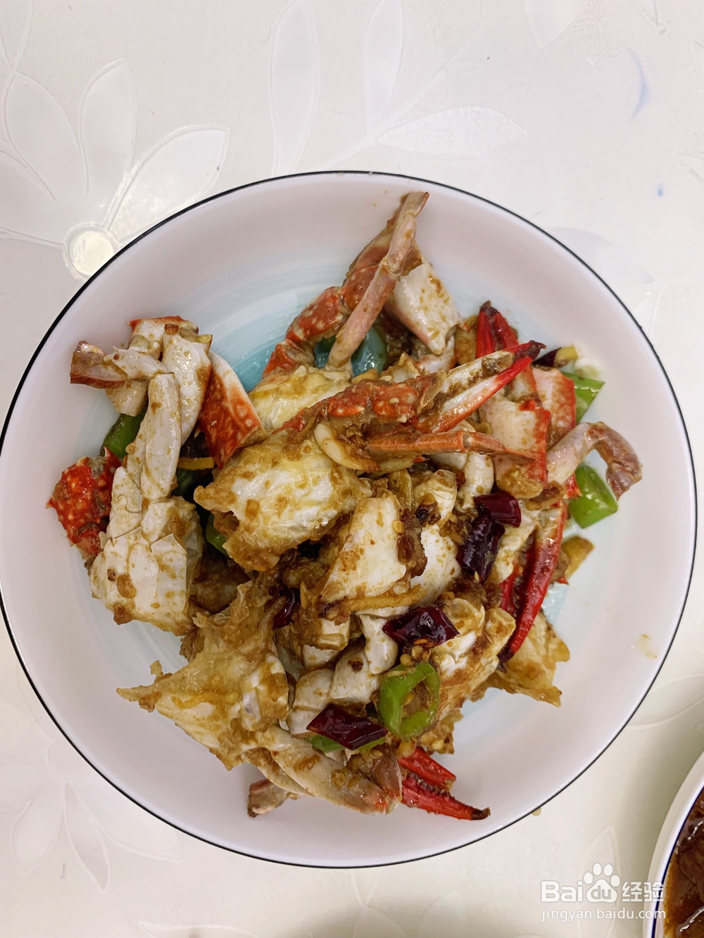 好吃不腻的香辣梭子蟹