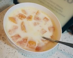 牛奶炖木瓜怎么做