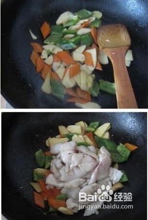 黑鱼片小炒的做法