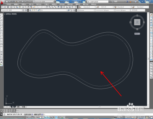 CAD平面曲线水池制作教程