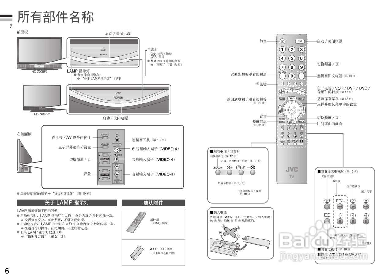 胜利者高清液晶彩电HD-Z70RF7型使用说明书:[1]