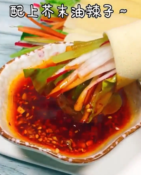 芥末春卷怎么做？