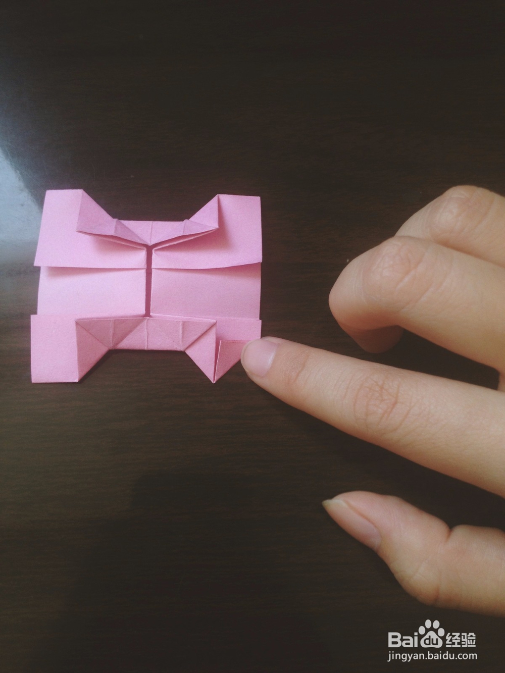 折纸图解教程—蝴蝶结