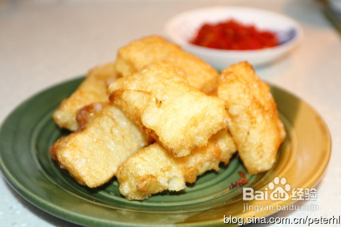 家乡特色风味的糍粑