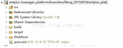图解svn检出的maven项目如何导入myeclipse