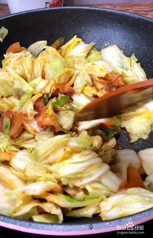 白菜炖粉条简单做法