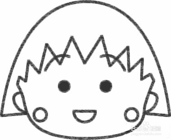卡通简笔画头像怎么画