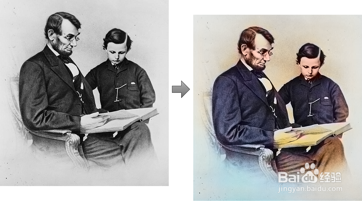 家有黑白照片想修复?两款小工具可以帮到您!