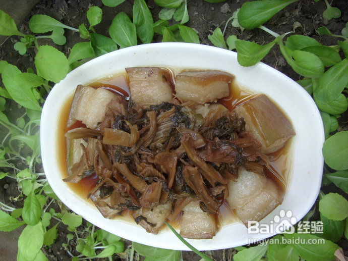 不用高压锅也能烧出糯口、不油腻的梅干菜烧肉