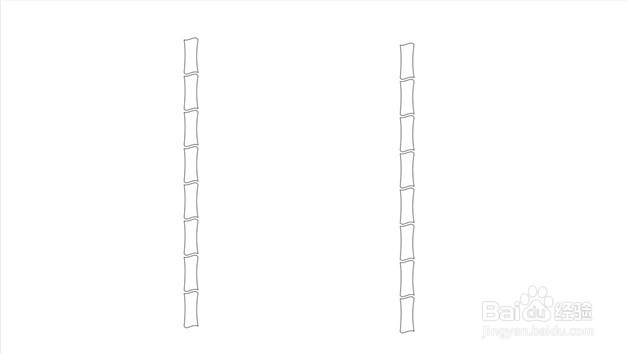生机盎然葡萄架简笔画