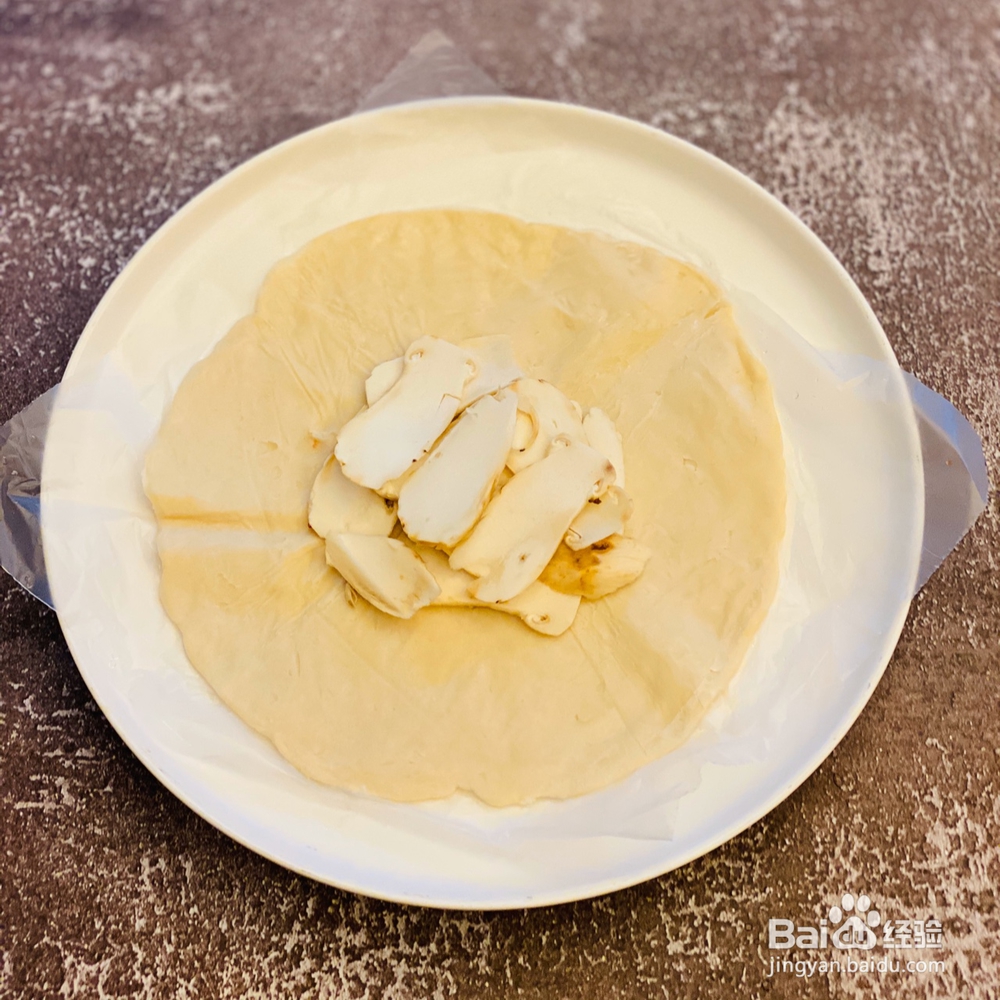 一学就会的牛肉松茸鸡蛋饼