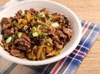 孩子爱吃的酸菜炒鸡胗