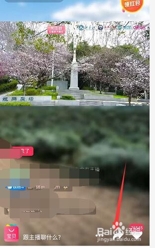 淘宝怎么观看武大樱花直播