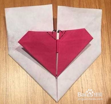 双重爱心的折法（C）