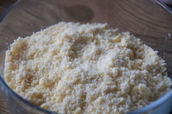 蓝莓菠萝水果派