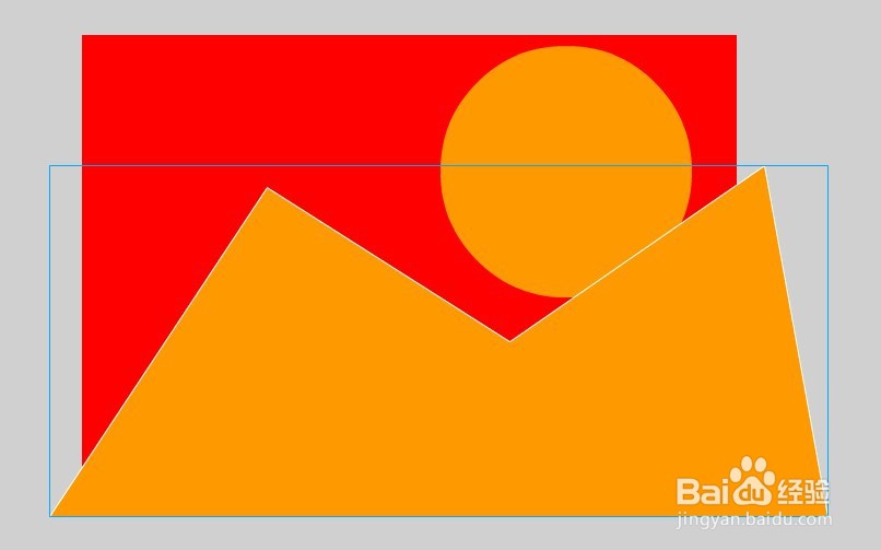 flash画红日出现的简单背景