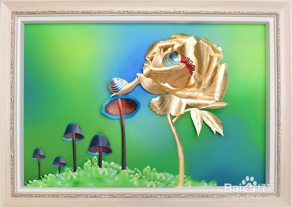 创意家居新奇实用的立体金箔画装饰画有哪些？