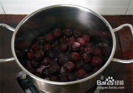 糖水杨梅荔枝冰的做法