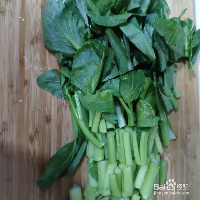 菜心炒土豆