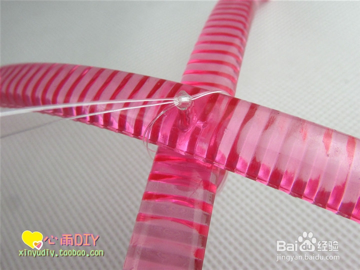 DIY千纸鹤风铃之5—双杆风铃管风铃