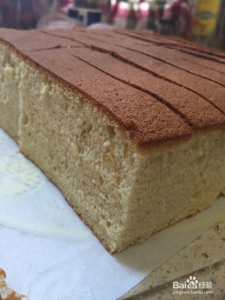 原味蜂蜜长崎蛋糕的做法