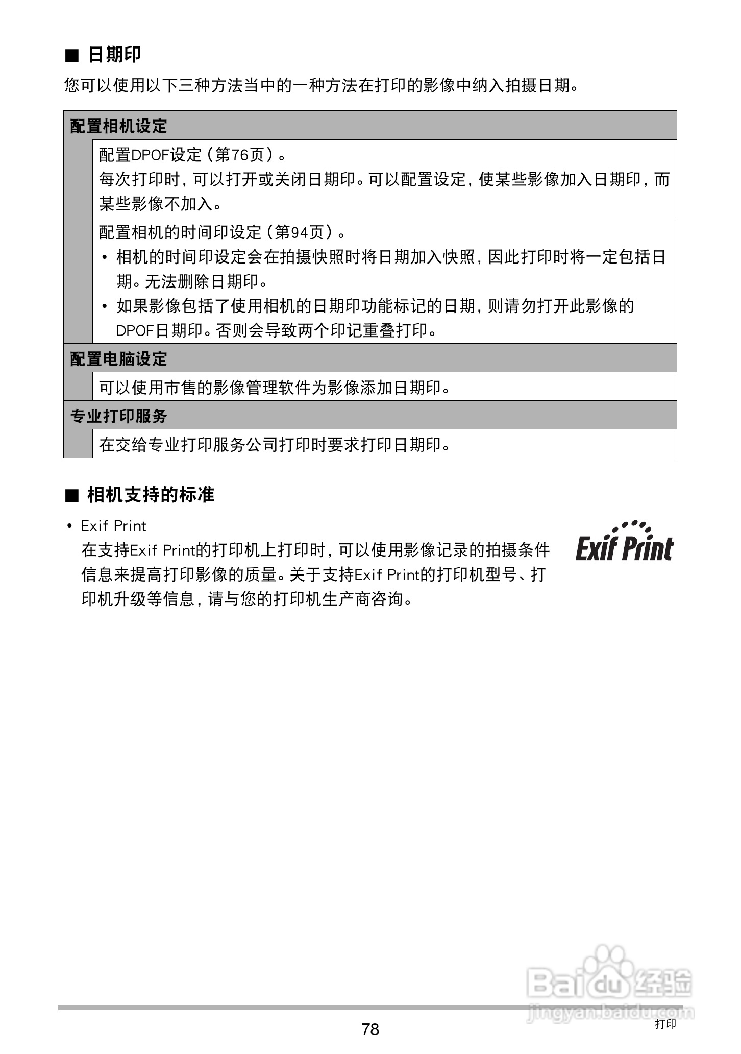 卡西欧 EX-JE10数码相机说明书:[8]