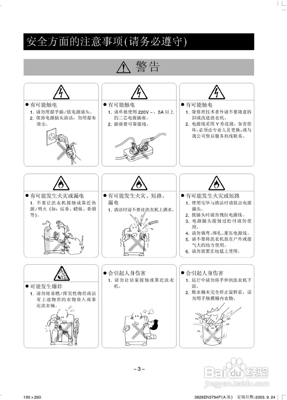 LG XQB45-18S7洗衣机使用说明书:[1]