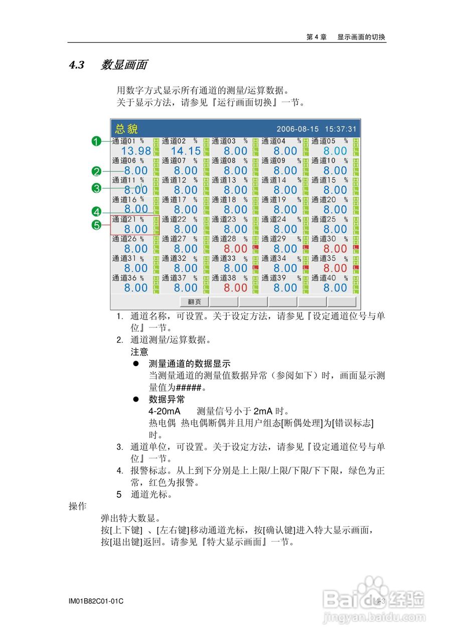 盘古VX8100C记录器使用说明书:[6]