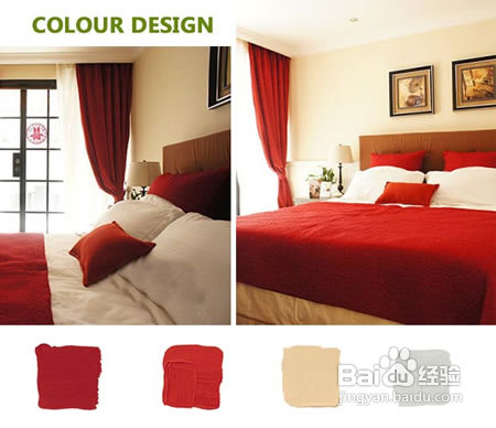 复古潮流来袭红+黑+棕色彩搭配案例分享