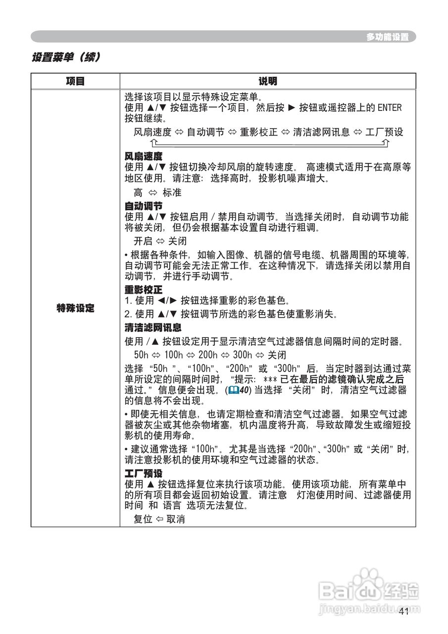 日立CP-RS56投影机使用说明书:[5]