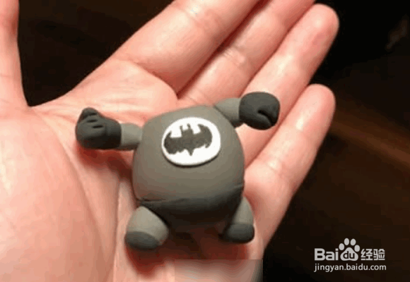 粘土卡通蝙蝠侠的简单做法