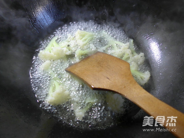 花菜粉皮煮莴笋