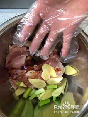 香菇鸡腿饭的做法