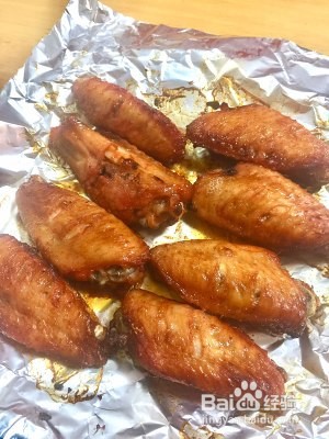 空气炸锅烤鸡翅中