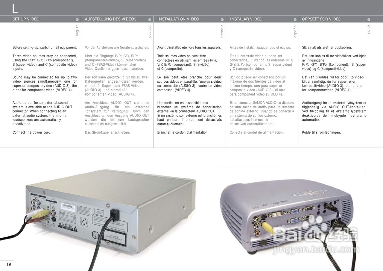 projectiondesign EVO XGA投影机说明书:[2]