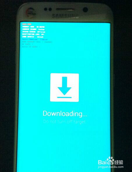 GALAXY S6 edge G925FQ rooot变砖无限重启修复
