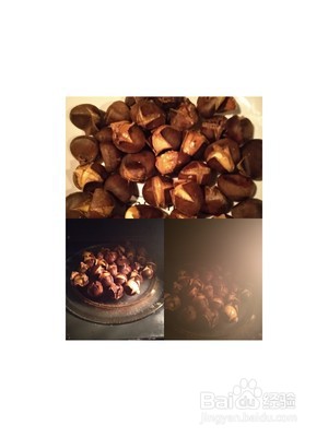烤板栗的做法